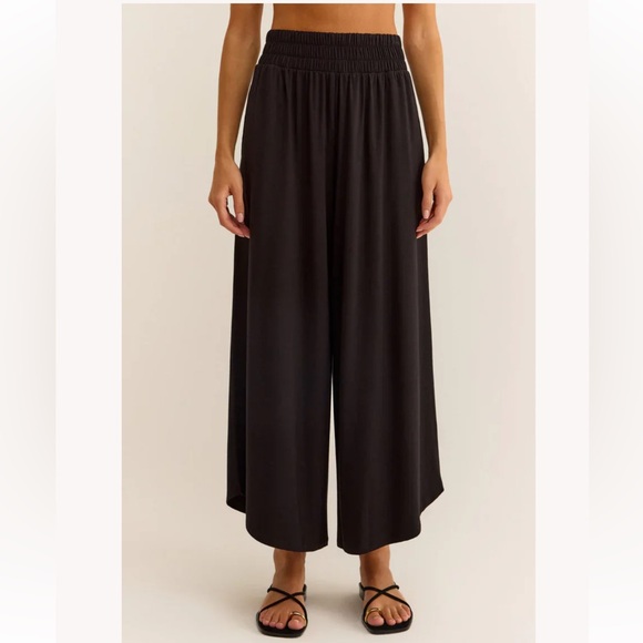 Z Supply Dresses & Skirts - Z Supply Black Maxi Skirt-Style Wide Leg Pants